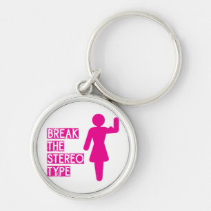 Llavero Rompa el estereotipo