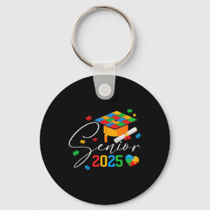 Llavero Rompecabezas Autista Senior 2025 Autismo Graduació