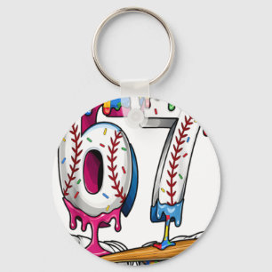 Llavero Rompecabezas de Niño de Béisbol Helado Goteo Béisb