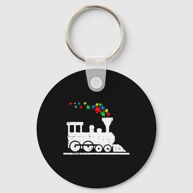 Llavero Rompecabezas de tren Pieza de rompecabezas Concien (Anverso)