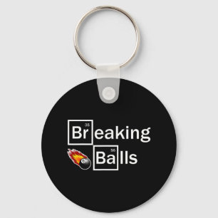 Llavero Rompiendo billar de Billiard Player Snooker 8 Ball