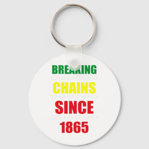 Llavero Rompiendo las cadenas desde el poder negro de 1865