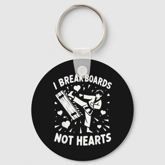 Llavero Rompo tablas, no corazones - (Anverso)