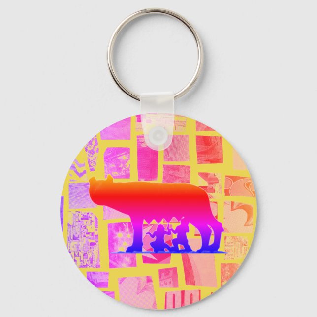 Llavero Romulus Y Remus (Anverso)