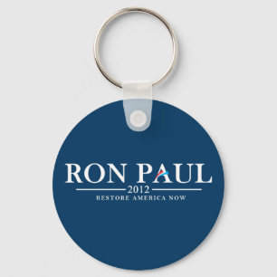 Llavero Ron Paul 2012 - Restablecer a Estados Unidos ahora