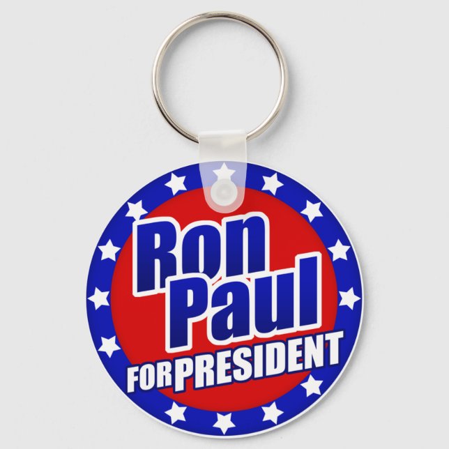 Llavero Ron Paul para Presidente Keychain (Anverso)