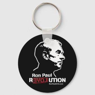 Llavero Ron Paul Revolution Keychain