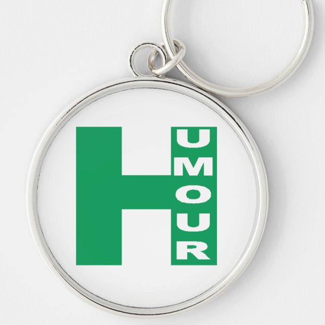 Llavero Rond Porte-clé Premium HUMOR (Frente)