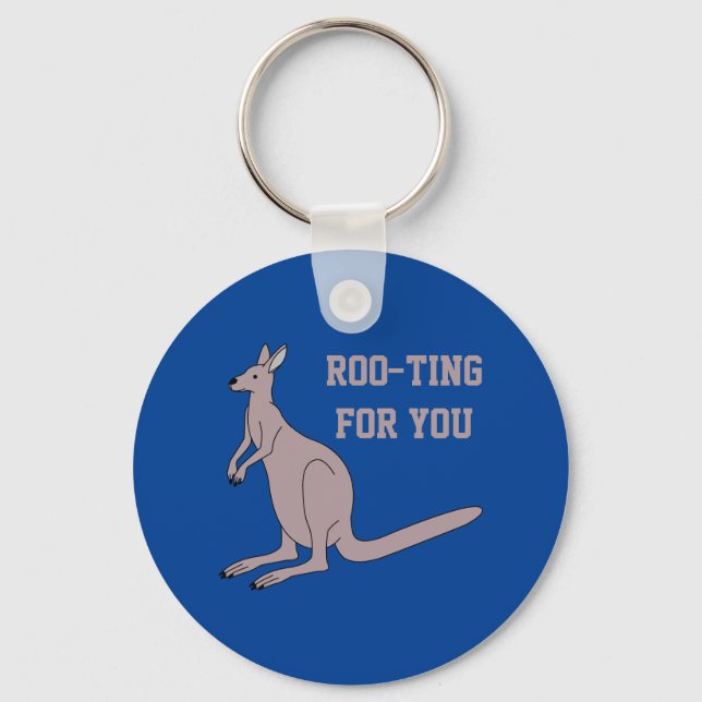 Llavero Roo To You Cute Aussie Funny Kangaroo Pun (Anverso)