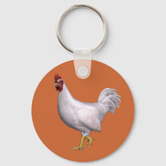 Llavero Rooster blanco