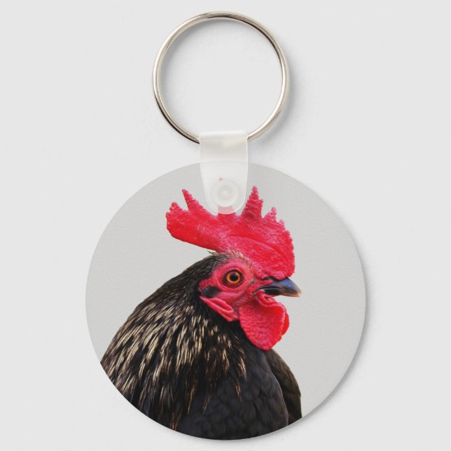 Llavero Rooster negro (Anverso)