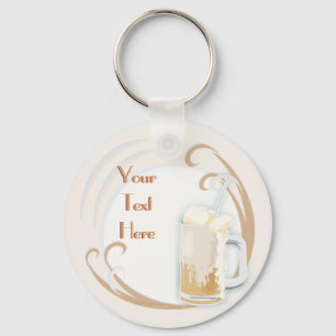 Llavero Rootbeer Float Keychain