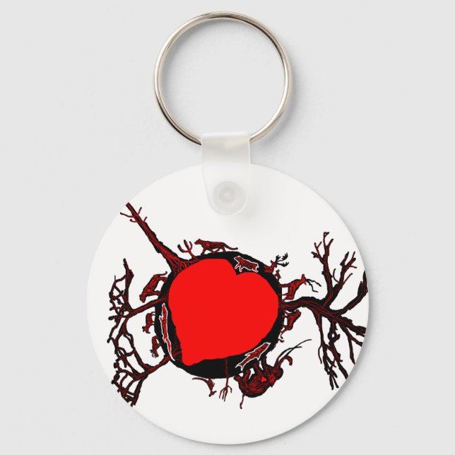 Llavero Rooted In Love Keychain (Anverso)