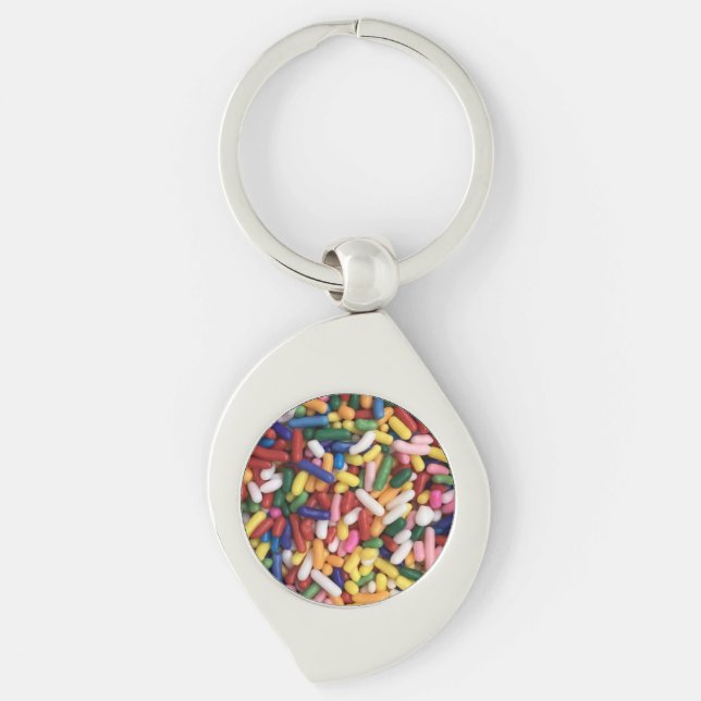 Llavero Ropa de arcoiris (Anverso)