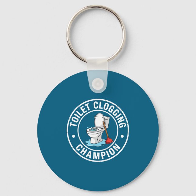 Llavero Ropa de baño del campeón de clogging (Anverso)