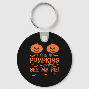 Llavero Ropa de calabaza Halloween