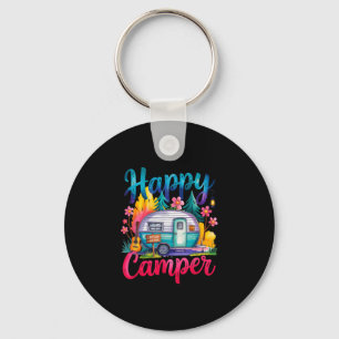 Llavero Ropa de camping divertida para campistas felices r