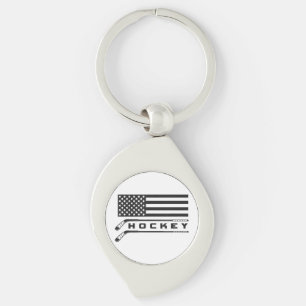 Llavero Ropa de hockey con bandera estadounidense - Hockey