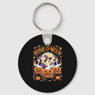 Llavero Ropa de honk-o-ween Graciosa para Halloween Geese 