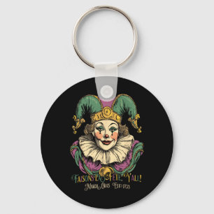 Llavero Ropa de Masque Mardi Trajes Mardi Gras Vintage C
