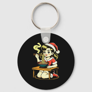 Llavero Ropa de mujer Anime Ramen Navidad Kawaii Santa Chi