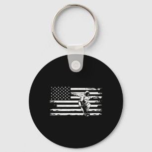 Llavero Ropa de patinaje con bandera americana - monopatín
