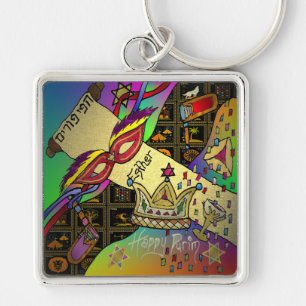 Llavero Ropa de regalos de fiesta judía Purim feliz Judaic