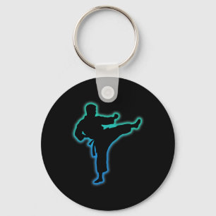 Llavero Ropa de Taekwondo Camiseta de Artes Marciales Niño