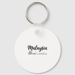 Llavero Ropa de viaje de vacaciones de la silueta de Malas