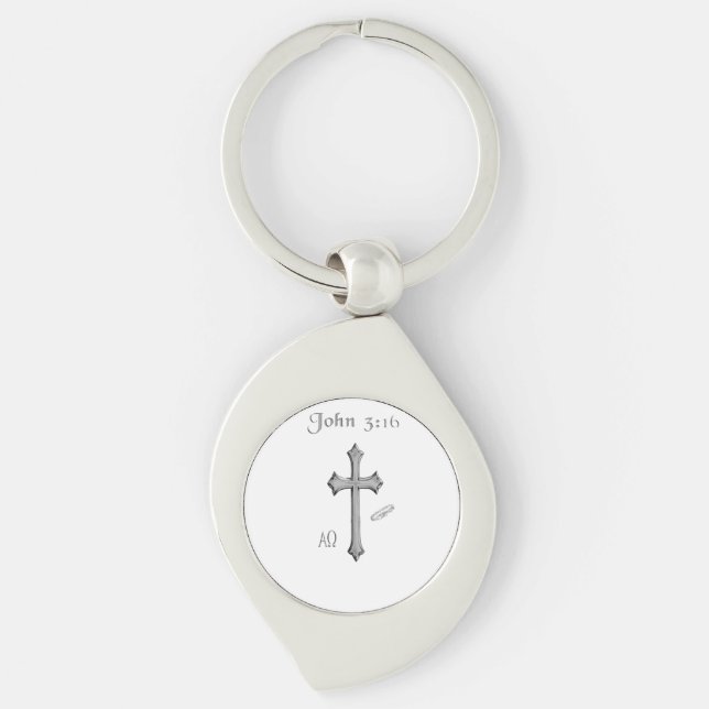 Llavero Ropa John 3:16 (Anverso)