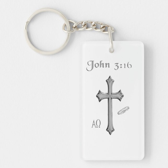 Llavero Ropa John 3:16 (Frente)
