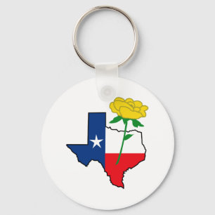 LLAVERO ROSA AMARILLO DE TEJAS