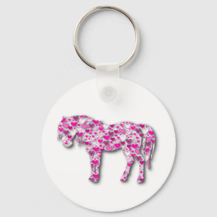 Llavero Rosa - Caballo cardíaco