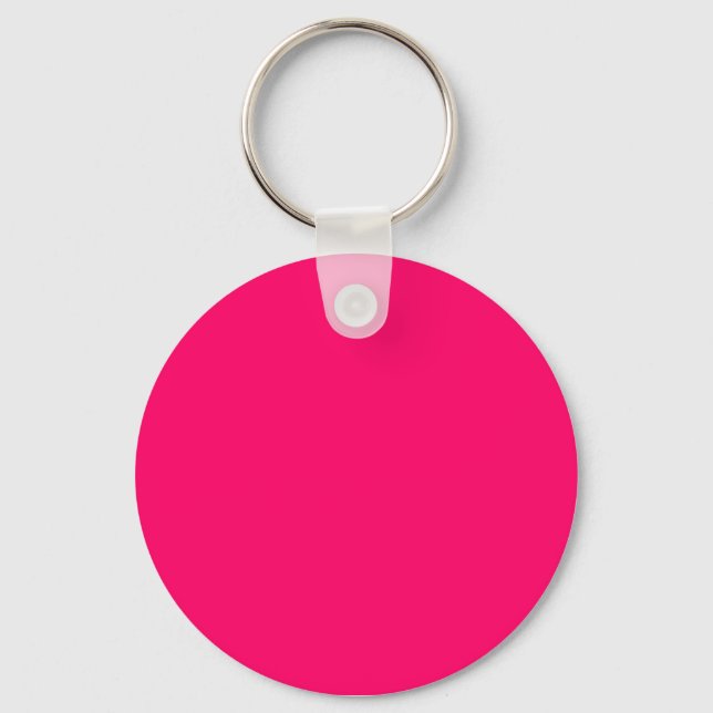 Llavero Rosa caliente (Anverso)