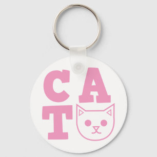 Llavero rosa CAT