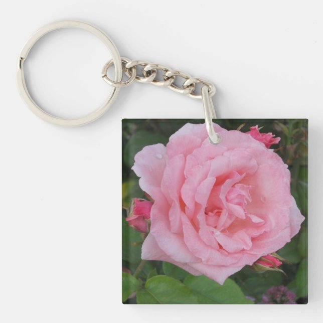 Llavero Rosa Clásica Rosa  (Frente)