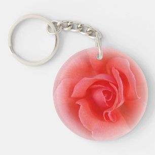 Llavero rosa coral rosa