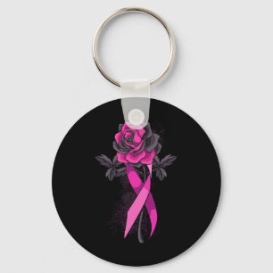Llavero Rosa de Cinta Cinta Cáncer de Mama Sobreviviente W