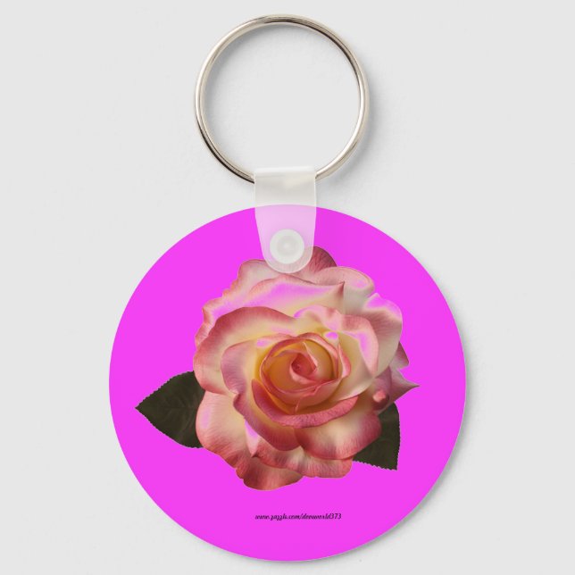 Llavero Rosa de Keychain (Anverso)
