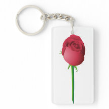 Rosa de Keychain