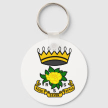 Rosa de la cadena de claves de siete sellos para R