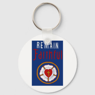 LLAVERO ROSA DE LUTHER EN BANNER-REMAIN FIEL