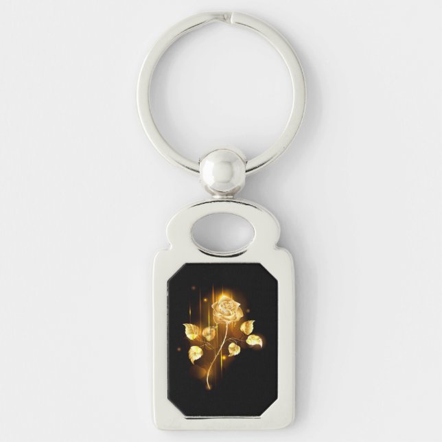 Llavero Rosa de oro (rosa de oro) (Anverso)