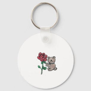 Llavero Rosa de oso