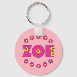 Llavero Rosa de Zoe Flores