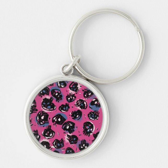 Llavero Rosa, emo, escoria, Accesorios, Keychain, Lanyard (Frente)