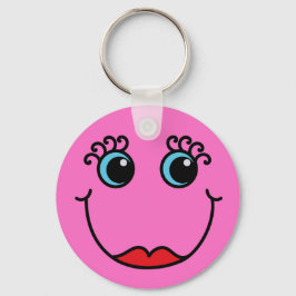 Llavero Rosa Lady Face