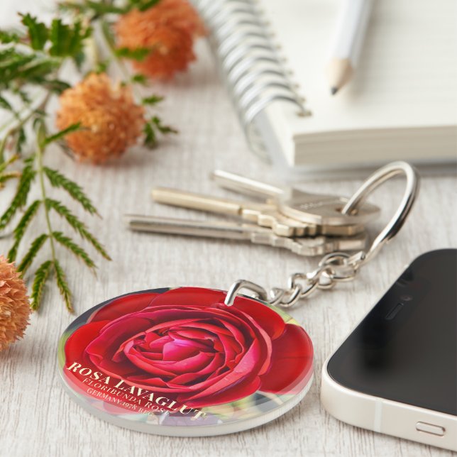 Llavero Rosa Lavaglut [Acrylic Keychain] (Frente Derecha)