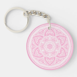 Llavero Rosa Mandala