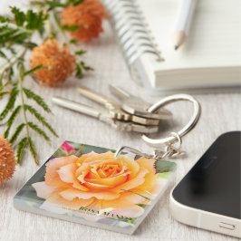 Llavero Rosa ‘Manyo’ [Acrylic Keychain]